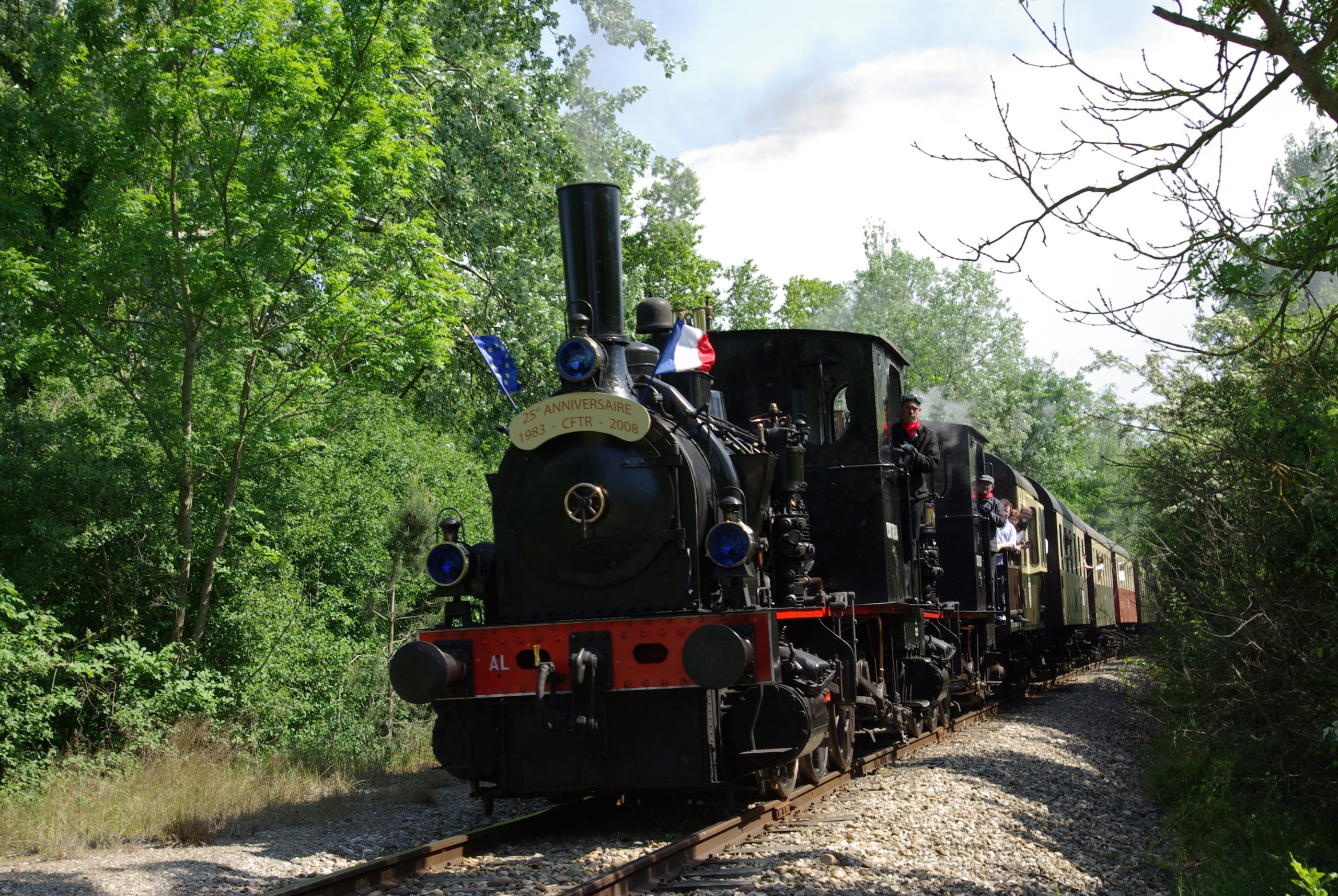 Chemin de fer touristique du Rhin à Volgelsheim