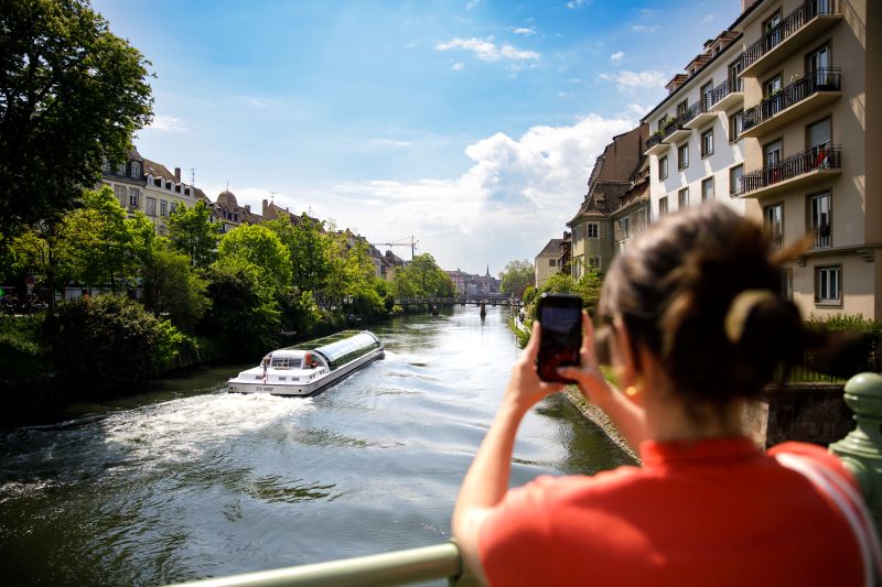 quai des bateliers à Strasbourg
