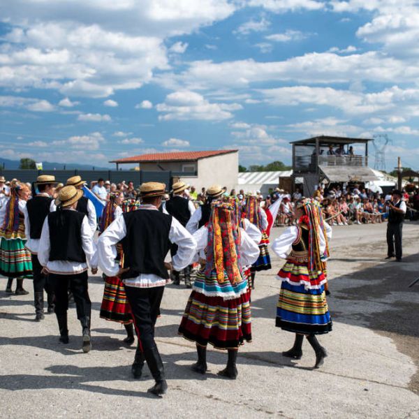 Chars défilant pour le carnaval