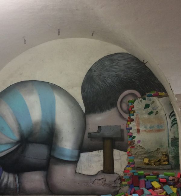 Fresque du Musée MAUSA à Neuf-Brisach