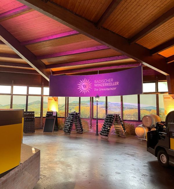 Terrasse Badischer Winzerkeller