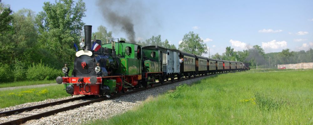Chemin de fer touristique du Rhin à Volgelsheim
