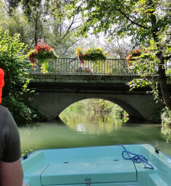 Balade en barque sur le Giessen