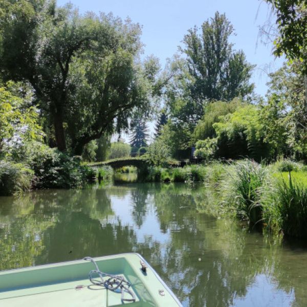Balade en barque à Biesheim